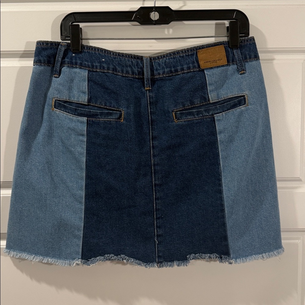 AEO HI-RISE festival JEAN SKIRT 12 - Picture 4 of 6